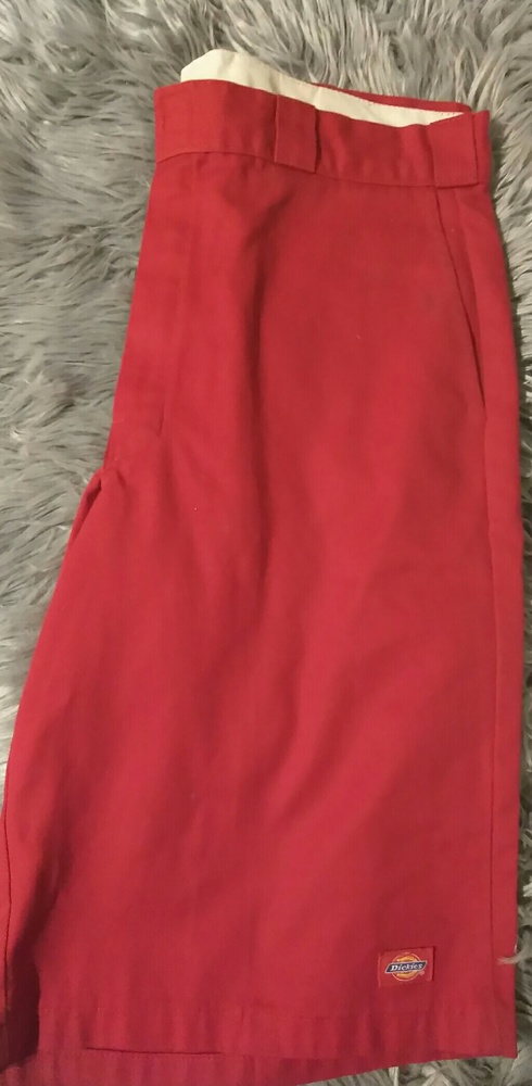 Dickies red shorts